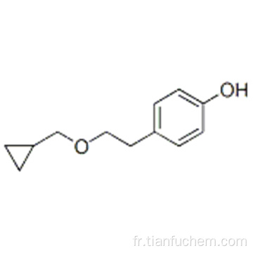 Phénol, 4- [2- (cyclopropylméthoxy) éthyle] - CAS 63659-16-5